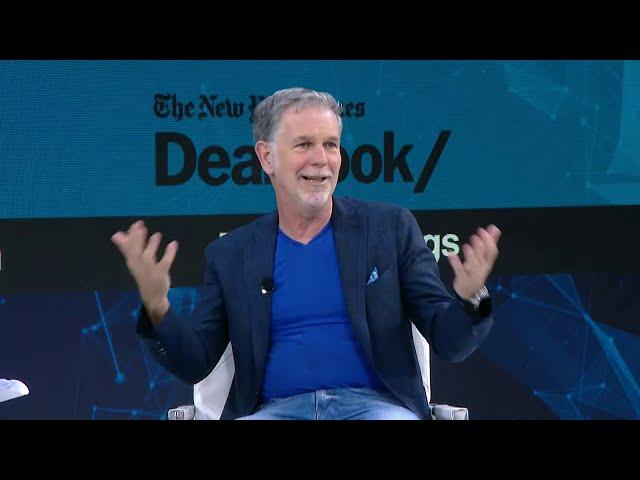 Netflix CEO Reed Hastings Talks Streaming Wars, Apple TV+, Disney + and more | DealBook