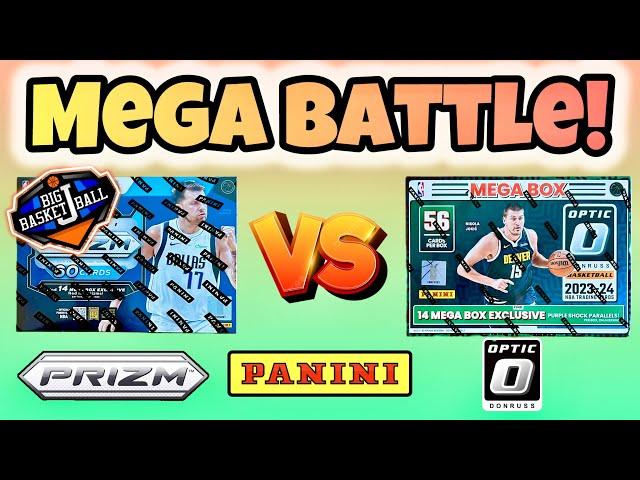 *PRIZM vs OPTIC!*  2023-24 Basketball Mega Box Battle (+ Bonus Packs) - Multiple Rookie Autos!