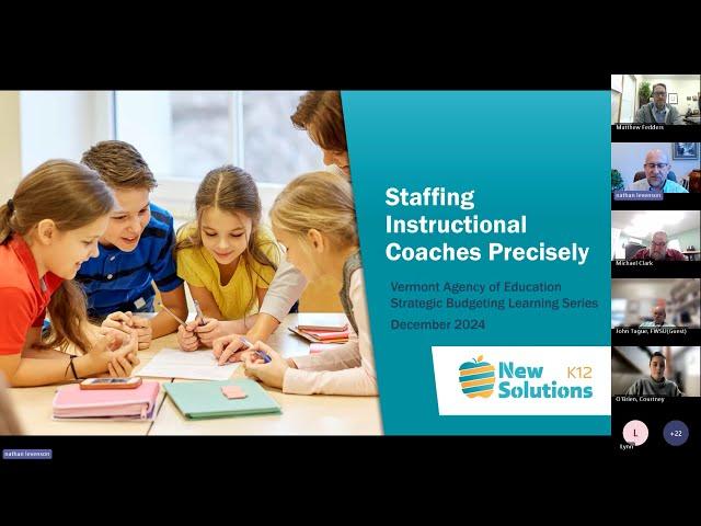 Staffing Precisely: Instructional Coaches