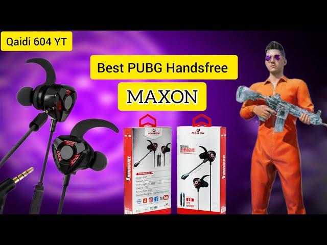 MAXON Gaming Hand free Premium unboxing |Qaidi 604 Yt