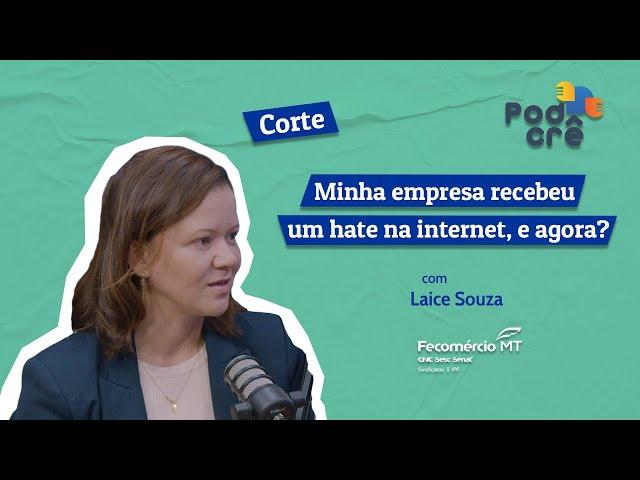 Minha empresa recebeu um hate na internet, e agora? | CORTE #Podcrê 14