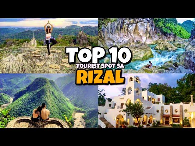 TOP 10 Tourist Spot sa Rizal Province | 10 Sikat na Pasyalan sa Rizal #travelideas #travelguide