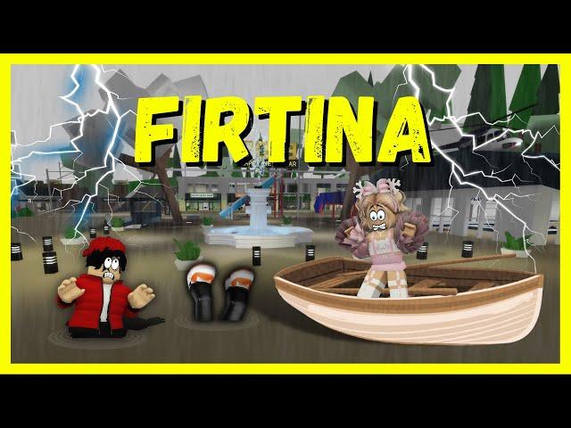 İNANILMAZ FIRTINA️ROBLOX BrookhavenRP