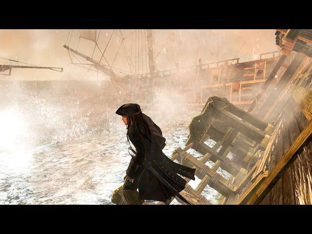 Captain Jack Sparrow & The Flying Dutchman Ship (Mod) AC Black Flag