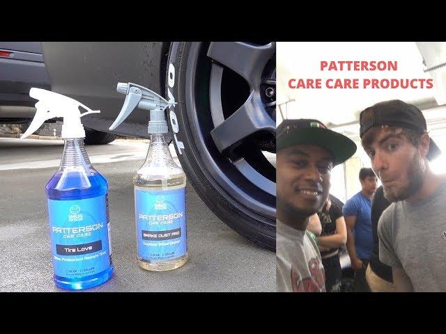 Reviewing PATTERSON CAR CARE Wheel Cleaner & Tire Love