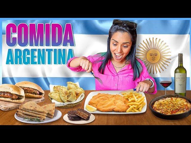 LA MEJOR CARNE del mundo| Probando comida argentina  Así comen los argentinos 