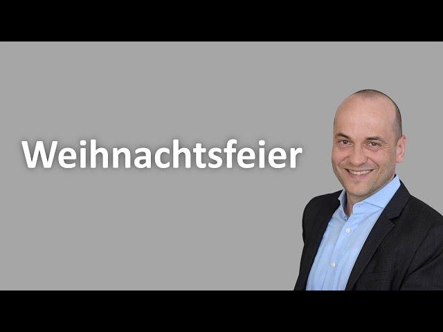 Jobkiller Weihnachtsfeier - Verhaltenstipps für Arbeitnehmer