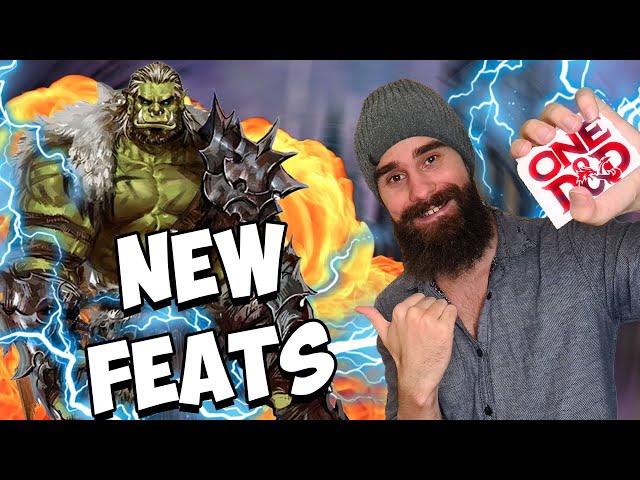 Every New Feat And Background From One D&D! // Full Breakdown