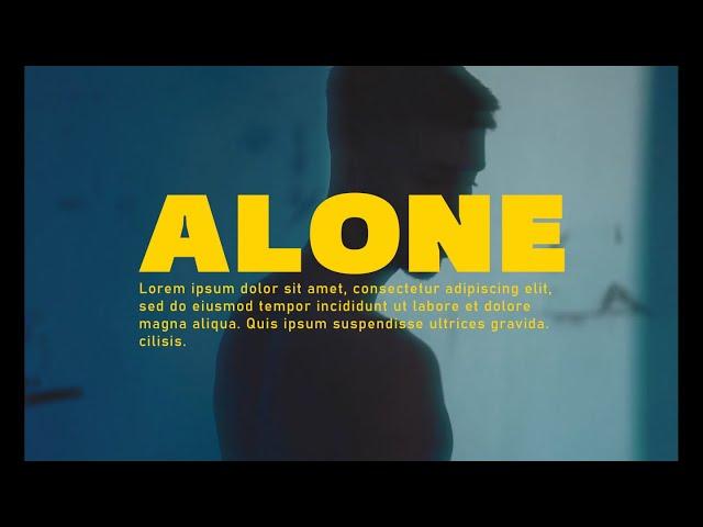 "ALONE" MUSIC VIDEO -DIRECTED BY @Abolfazlstudio