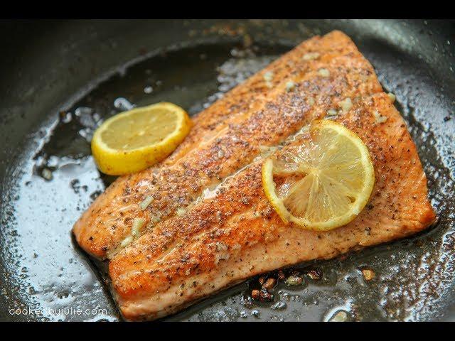 Pan Seared Lemon Butter Salmon - ep 412