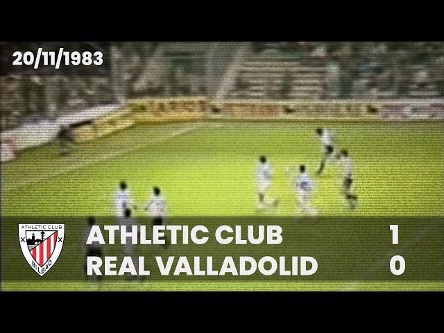 ️ [Liga 83/84] J12 I Athletic Club 1 - Real Valladolid 0 I LABURPENA