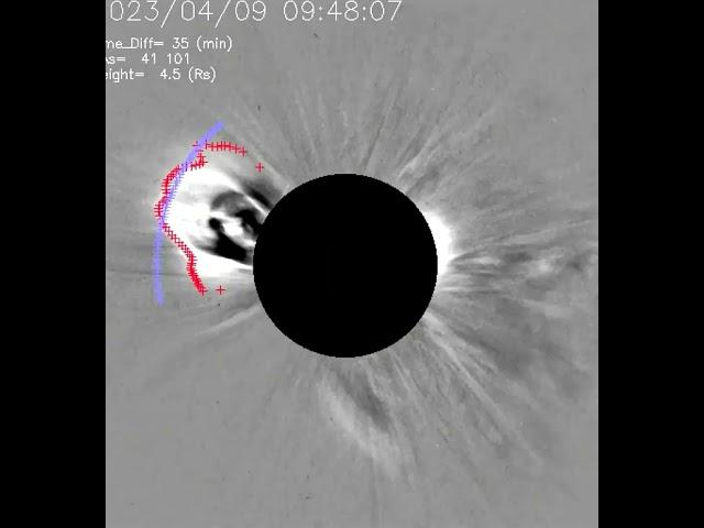 Check out this 90 Degree Coronal Mass Ejection