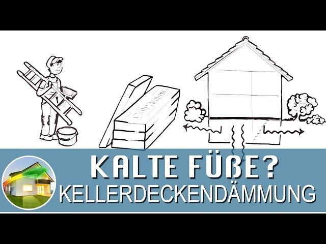 Kellerdeckendämmung – nie mehr kalte Füße