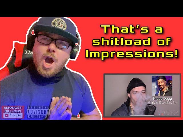 One Guy, 54 Voices (With Music!) Famous Singer Impressions (Reaction)