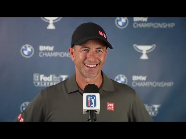 Adam Scott Thursday Flash Interview 2024 BMW Championship