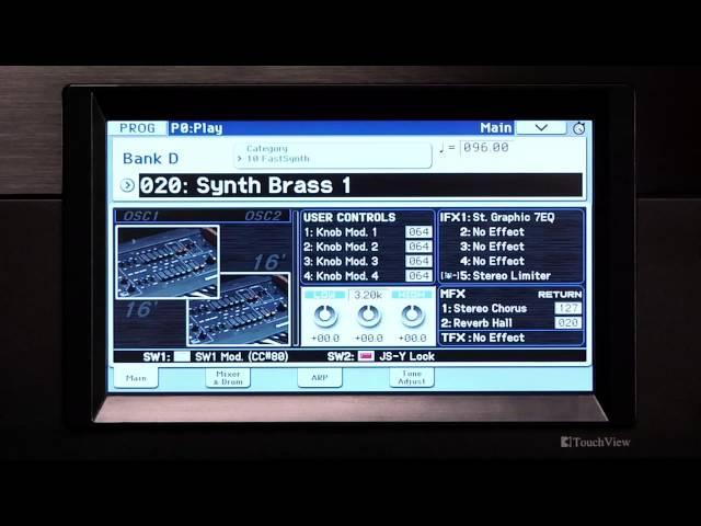 Korg Krome Video Manual -- Part 2: Program Mode