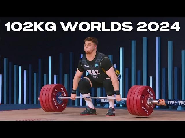 Men's -102kg World Championships 2024 | Full Session