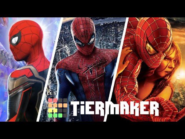 Spiderman Tier Ranking (Movies, Shows & Video Games)