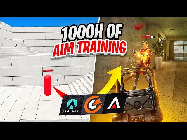 How Much I Improved After 1000h of AIM TRAINING