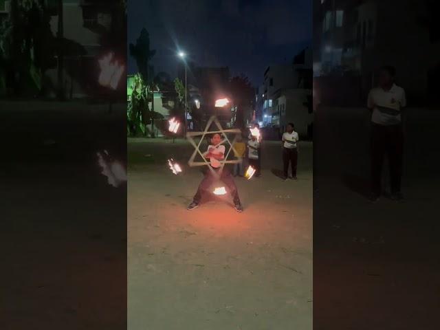 Silambam fire #performance #shorts