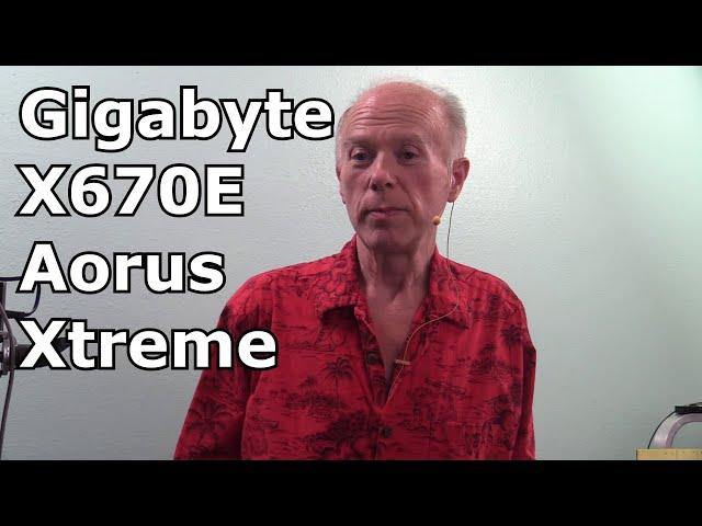 Gigabyte X670E Aorus Xtreme Slots and Storage Overview