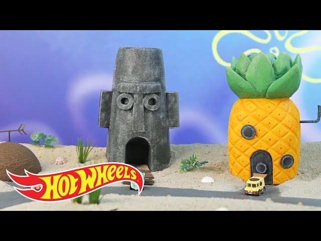 The SpongeBob Squarepants Bikini Bottom Bandit Strikes Again | @HotWheels