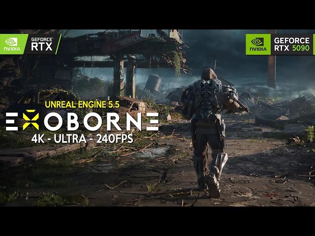 EXOBORNE New Beta Gameplay | Most Insane UNREAL ENGINE 5 GRAPHICS like Cyberpunk and Off The Grid