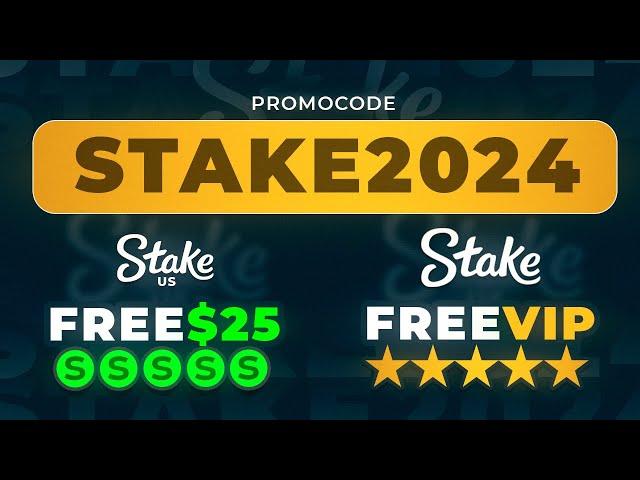 Stake com Promo Code: STAKE2024 - Free VIP Bonus / Free $25 SC Bonus on Stake US - stake code review