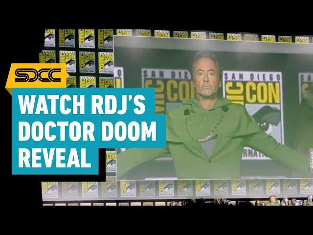 Robert Downey Jr.’s Doctor Doom Marvel Hall H Reveal | Comic Con 2024