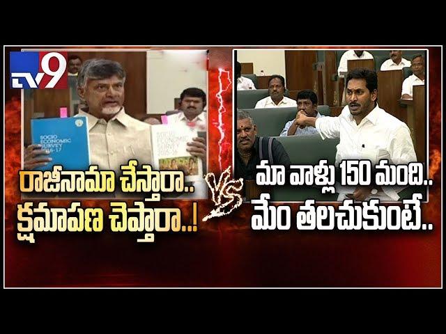 High Voltage : Y.S Jagan Vs Chandrababu || AP Assembly Budget Sessions 2019 - TV9