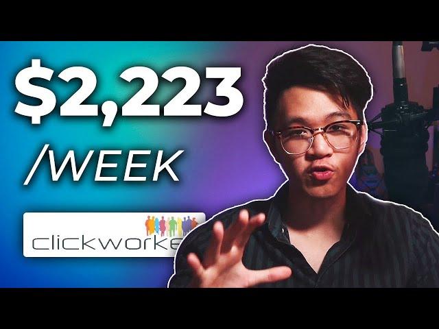 Make Money Online WEEKLY With Clickworker Review