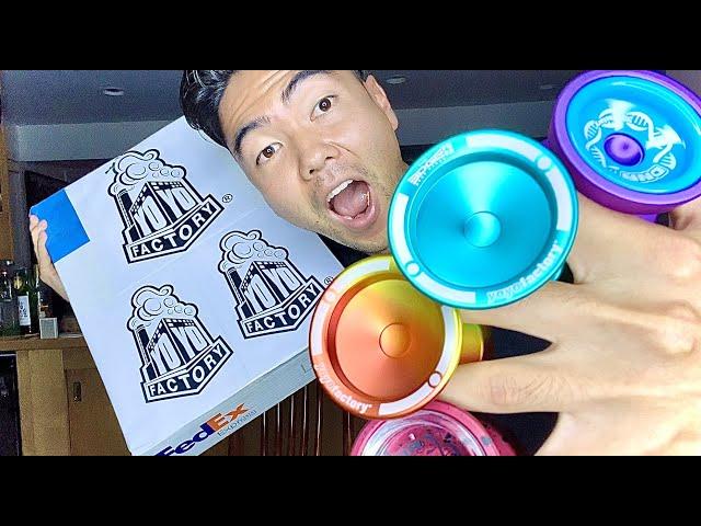 BIG YoyoFactory unboxing 2022 (NEW YO-YOS!!!)