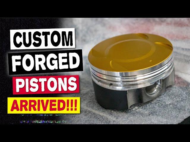 Custom Forged JE Pistons with Ceramic Coating! Turbo 1.8 Chevy Cruze Project | Let's Make Some Boost