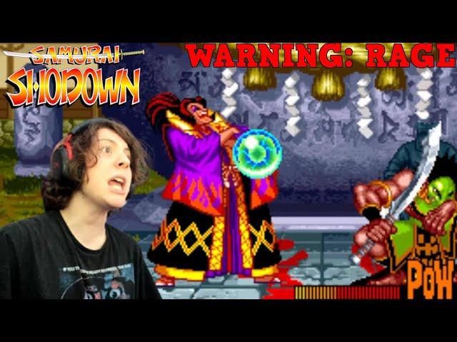 SAMURAI SHODOWN DROVE ME INSANE [RAGE] (Samurai Showdown 1993 - Arcade Playthrough)