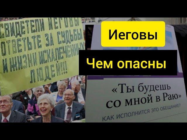 Чем опасна СЕКТА Свидетели ИЕГОВЫ