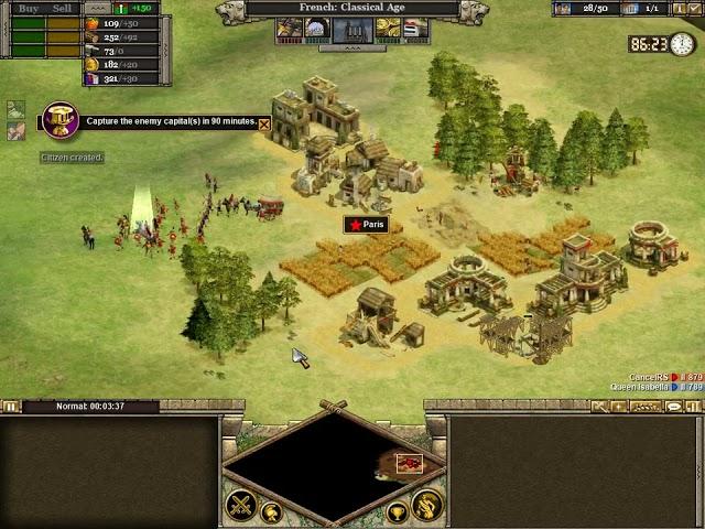 Прохождение Rise of Nations. Завоевание мира (Франция). Часть 3-1 - Испания (Кельтиберы)