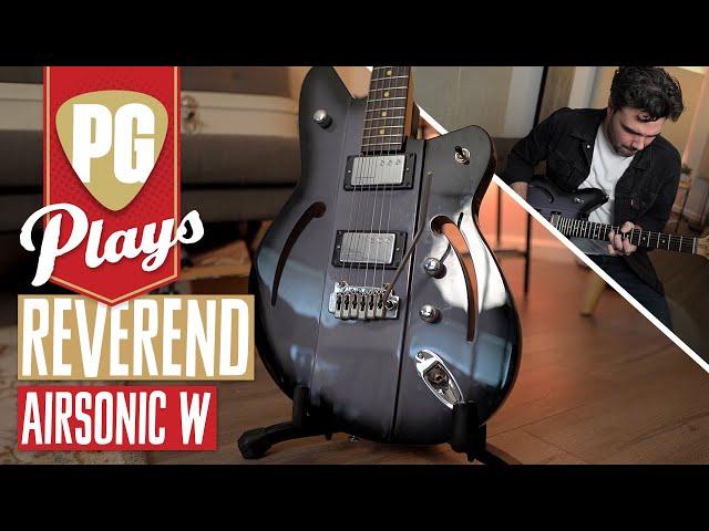 Reverend AirSonic W Guitar Demo featuring Tom Butwin | PG Plays