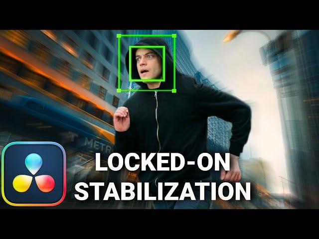 LOCKED-ON STABILIZATION EFFECT | Davinci Resolve Tutorial