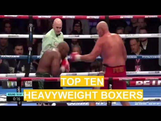 Top 10 Heavyweight Boxers || Who Is The Number One? elimfro Virgo #trendingvideo