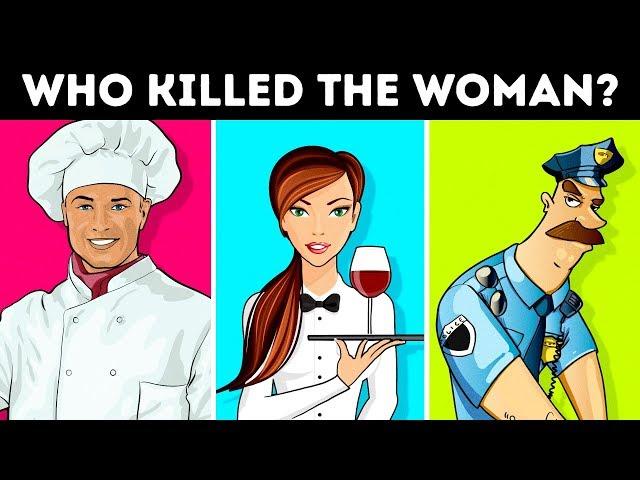8 DETECTIVE RIDDLES AND LOGIC PUZZLES TO TEST YOUR IQ