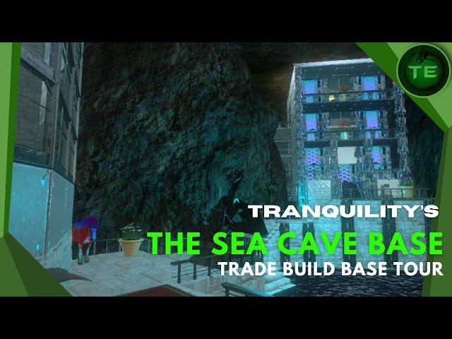 Ark Mobile Base Build | Awesome Sea Cave Base | Trade Build Tour