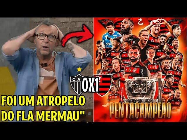 CRAQUE NETO REAGIU AO FLAMENGO CAMPEÃO DA COPA DO BRASIL "FOI AMASSO" ATLETICO-MG 0X1 FLAMENGO