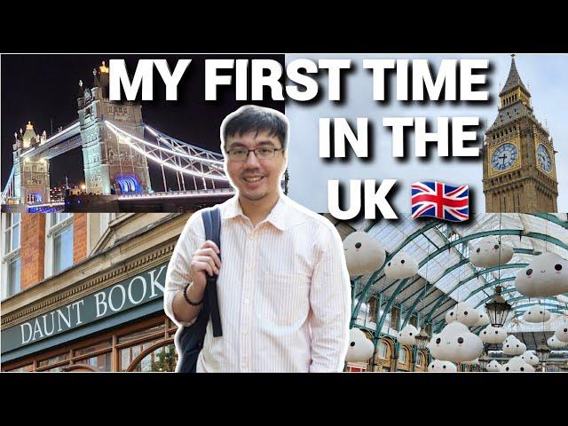 A Bucket List Crossed. I Went Bookstore Hopping in London! (UK Travel Vlog Part 1)