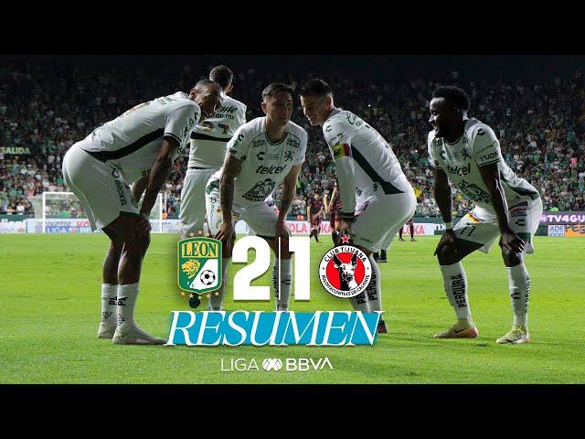 LEÓN 2-1 TIJUANA J10 | ¡La Fiera remonta y sigue en la cima! | Clausura 2025