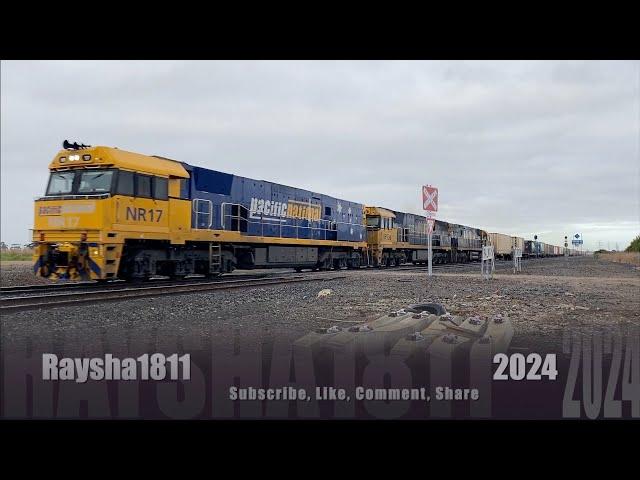 7AM5 - NR17-NR93-NR20 (Freight) Gheringhap - Australian Trains by Raysha1811