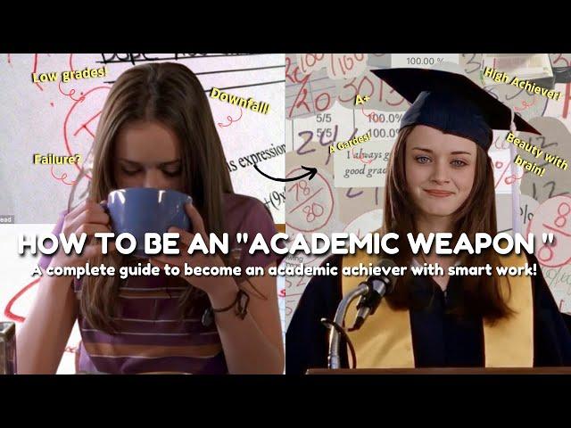 The Ultimate Guide to Being an Academic Weapon!⏐Genius Study Hacks to Become an Academic Weapon₊ 