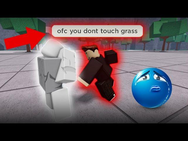 This KID tried to make me CRY..  | The Strongest Battlegrounds (ROBLOX)