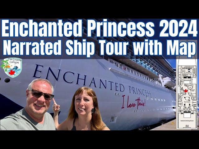 We Spent 32 Days on This Ship - Guided Ship Tour of the Enchanted Princess