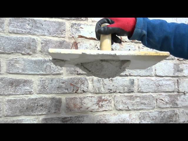 Pointing with Lime Mortar from Lime Green Products