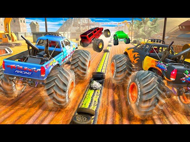 Juegos de Carros - Monster Truck Demilition - Video Juegos de Autos Monsters